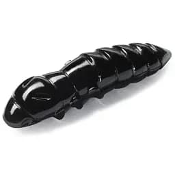 Силікон FishUP Pupa 1.2" (10шт) #101 - Black, cheese taste