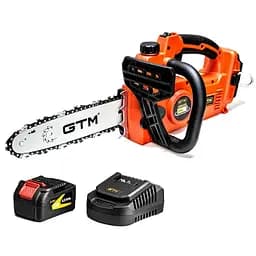 Аккумуляторная цепная пила GTM CS18/250BL + АКБ и ЗУ (CS18/250BL_KIT)