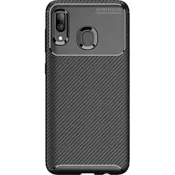 Чохол-накладка Toto TPU Carbon Fiber 1.5 mm Case Samsung Galaxy A30 Black - мініатюра 5