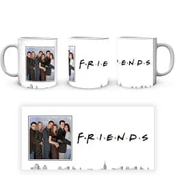 Кухоль GeekLand Friends Друзі FR 002.18 330 мл білий - мініатюра 4