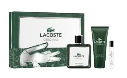 Набор Lacoste Original Eau De Parfum 100 мл парфюмированная вода, 100 мл гель для душу, 7,5 мл мини