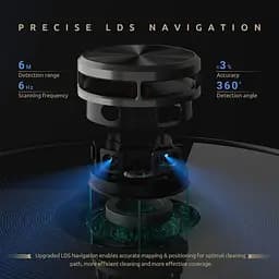 Робот пилосос Kyvol Cybovac S31 Lidar/110ml+500ml/5200 mA/3000 pa/Google Assistant,Amazon Alexa (Kyvol S31) - мініатюра 8