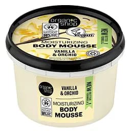 Мус для тіла Organic Shop Vanilla&Orchid, зволожувальний, 250 мл