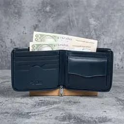 Чоловіче портмоне Tony Perotti Натуральна шкіра Italico 3645 blu (90056) Синє - мініатюра 2