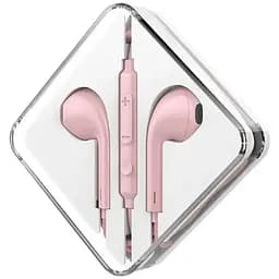 Наушники вкладыши Hoco M55 Jack 3.5 розовый