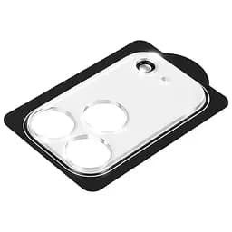 Защитное стекло Epik на камеру Full Block тех.пак для Apple iPhone 17 Pro Max 6.9" Прозрачный