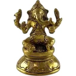 Ганеша бронзовый 8,5х8х5,2 см