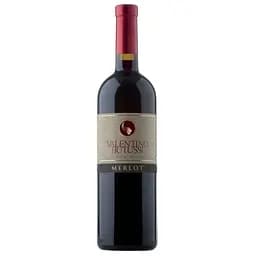 Вино Valentino Butussi Merlot, червоне, сухе, 0,75 л (R1726)