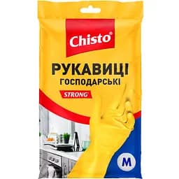Рукавички латексні Chisto Strong, M