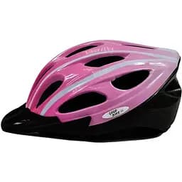 Шолом велосипедний "GOOD BIKE" M 56-58 см рожево/білий (88854/1-IS)