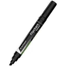 Маркер Centropen Flipchart 8560 1-4.6 мм клиновидный черный упаковка 10 шт. (8560/01)