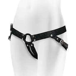 Джинсовые трусики для страпона Adrien Lastic - Lastic STrap-on