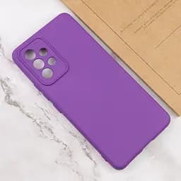 Чохол Silicone Cover Lakshmi Full Camera A для Samsung Galaxy A54 5G Фіолетовий / Purple, Full camera - мініатюра 4