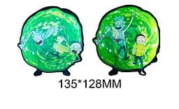 Голографічна наклейка Рік і Морті Rick and Morty