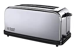 Тостер Chester 1600Вт, довгі слоти на 4 тости, метал, сріблястий Russell Hobbs kuh0014880 - мініатюра 2