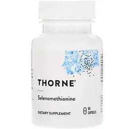 Витамины Thorne Research Селен (селенометионин) Selenomethionine 60 капсул