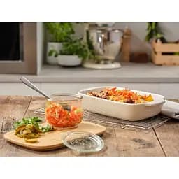 Форма для випічки KitchenAid з кришкою 40.4х24.8х8.8 см 3.8 л кремова (CC006109-001) - мініатюра 5