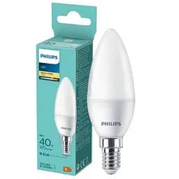 Лампа Philips LED 40W B35 E14 WW FR ND 1PF/6 DISC (929003541103)