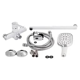 Змішувач для ванни Qtap Grand WCR 005, Білий - мініатюра 8