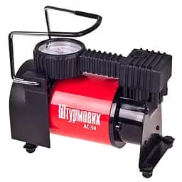 Компресор автомобільний Штурмовик 100 psi 12 A 37 л (AC-30) - мініатюра 2