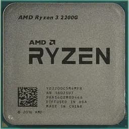 Процессор AMD Ryzen 3 2200G 3.5-3.7 GHz AM4, 65W Б/У