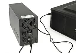 Джерело безперебійного живлення EnerGenie 2000VA Line Int. AVR 3xIEC метал (EG-UPS-PS2000-01) - мініатюра 4