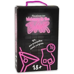 Настільна розважальна гра Strateg Welcome to the BAR 18+ 30374 Різнокольоровий