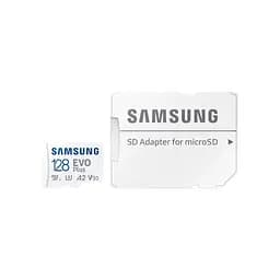 Карта пам'яті Samsung 128 GB microSDXC Class 10 UHS-I U3 V30 A2 EVO Plus+SD Adapte (MC128SA/EU) - мініатюра 6