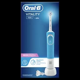 Електрична зубна щітка Oral-B Vitality Sens Clean D100, синій - мініатюра 3