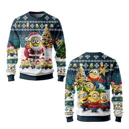 Світшот з 3D принтом Minion Winter Fun 31577 2XL