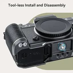 Рукоятка L-подібної форми SmallRig Z для Nikon з ергономічною силіконовою рукояткою, вбудованою швидкознімною пластиною для Arca - мініатюра 6