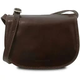 Кожаная женская сумка кросс-боди Tuscany 25х18х10.5 см sum0026340