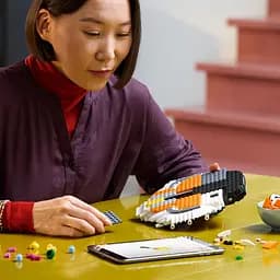 Конструктор LEGO Art Колекція фауни - Тигр 744 деталі (31217) - мініатюра 9