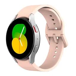 Ремінець для Samsung Galaxy Watch 5 44mm - бежевий ширина кріплення 20мм силікон Watchbands Color Angle (W29-5WB91937766) - мініатюра 2
