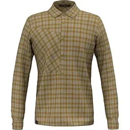 Сорочка чоловіча Salewa Fanes Flannel 5PL Mens L/S Shirt S Світло-коричневий