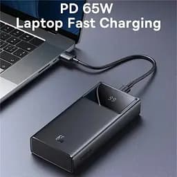 Портативний ЗП Power Bank Baseus Star-Lord Digital Display 65W 20000 mAh (P10022906113-00) Cluster Black - мініатюра 2