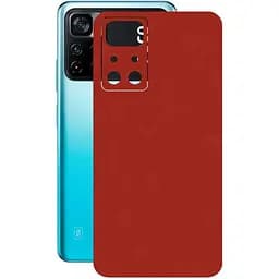 Захисна плівка StatusSKIN для Xiaomi Poco M4 Pro 5G 2021 Корпус Вініл Рідка мідь глянцева