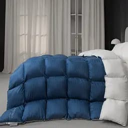 Ковдра пухова MirSon Valentino 031, king size, 240x220, блакитна (2200000018465) - мініатюра 2