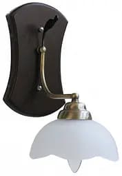 Бра Brille BKL-052W/1 настенное накладное деревянное кантри