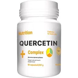 Кварцетин EntherMeal Quercetin Complex +, 60 капсул для підтримки імунної системи