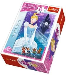 Набір Пазли - (54 елм. Міні) - "Попелюшка" / Дісней принцеси