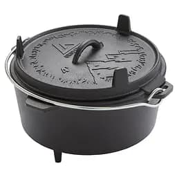 Казан з кришкою Groenberg Askja Pot 25 см 4 л Black(DAS303243)