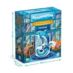 Дитячий віммельпазл "Музей Океанаріум" DoDo Toys 300641, 150 елементів - мініатюра 5