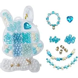 Набір бісеру для виготовлення креативних аксесуарів Bambi N097-2/3/4 Синій