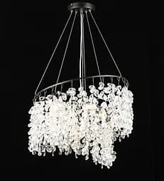 Люстра подвесная хрустальная S2484/5 Черный