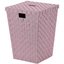 Кошик для білизни Kela Alvaro 40x40x52 см суха троянда (24354)
