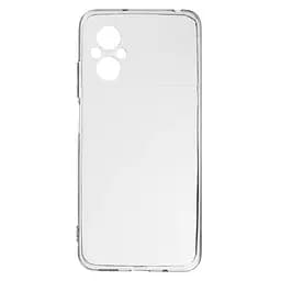 Прозрачный чехол для Xiaomi Poco M5 с защитой камеры, тонкий, силиконовый, бесцветный, ударостойкий, противоударный бампер c закрытой камерой, ArmorStandart (ARM62961)
