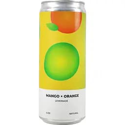 Напій безалкогольний Underwood Brewery Soda MangoxOrange газований натуральний 0.33 л