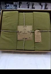Постільна білизна Naturel Standart Olive Варена Бавовна Limasso pbe0051858 - мініатюра 2