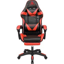 Крісло геймерське Kruger&Matz GX-150 з підставкою для ніг Red/Black - мініатюра 3